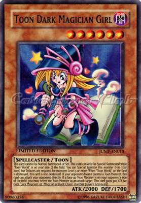 JUMP-EN010 Toon Dark Magician Girl ultra rara Limited Edition (EN) -NEAR MINT-