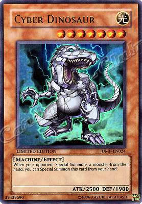 JUMP-EN024 Cyber Dinosaur ultra rara Limited Edition (EN) -NEAR MINT-