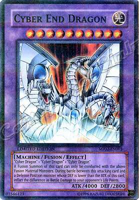 MF02-EN003 Cyber End Dragon foil parallela (EN) -NEAR MINT-