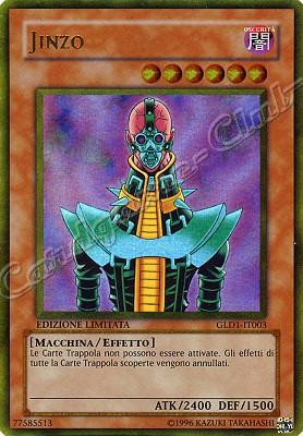 GLD1-IT003 Jinzo rara oro Edizione Limitata (IT) -GOOD-