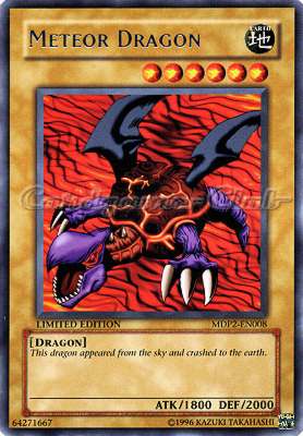 MDP2-EN008 Meteor Dragon rara (EN) -NEAR MINT-