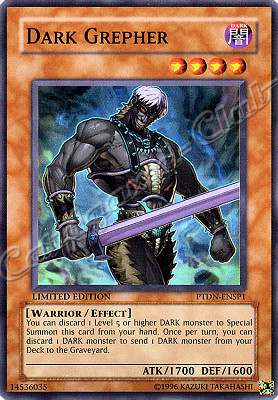 PTDN-ENSP1 Dark Grepher super rara Limited Edition (EN) -NEAR MINT-