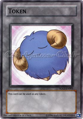 TKN1-EN001 Token Blue comune (EN) -NEAR MINT-