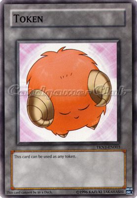 TKN1-EN003 Token Orange comune (EN) -NEAR MINT-