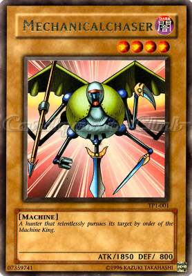 TP1-001 Mechanicalchaser ultra rara (EN) -NEAR MINT-