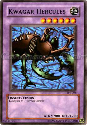 TP1-003 Kwagar Hercules super rara (EN) -NEAR MINT-