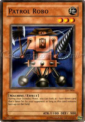 TP1-004 Patrol Robo super rara (EN) -NEAR MINT-