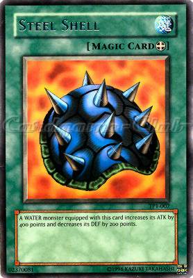 TP1-007 Steel Shell rara (EN) -NEAR MINT-