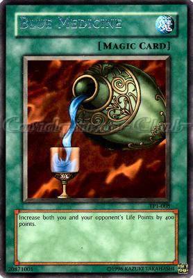TP1-008 Blue Medicine rara (EN) -NEAR MINT-
