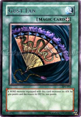 TP1-011 Gust Fan rara (EN) -NEAR MINT-