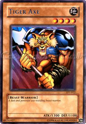 TP1-012 Tiger Axe rara (EN) -NEAR MINT-
