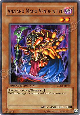 GLD1-IT013 Anziano Mago Vendicativo comune Edizione Limitata (IT) -NEAR MINT-