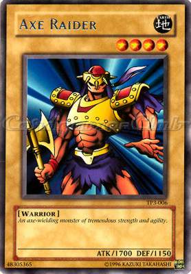TP3-006 Axe Raider rara (EN) -GOOD-