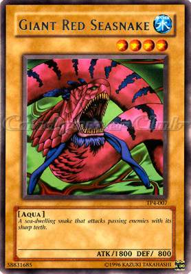 TP4-007 Giant Red Seasnake rara (EN) -GOOD-