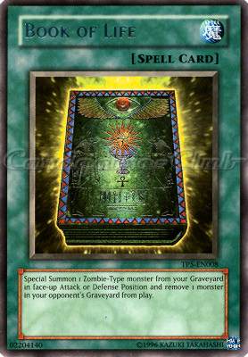 TP5-EN008 Book of Life rara (EN) -NEAR MINT-