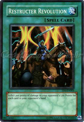 TP6-EN005 Restructer Revolution super rara (EN) -NEAR MINT-