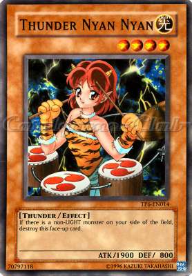 TP6-EN014 Thunder Nyan Nyan comune (EN) -NEAR MINT-