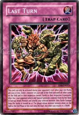 TP6-EN015 Last Turn comune (EN) -NEAR MINT-