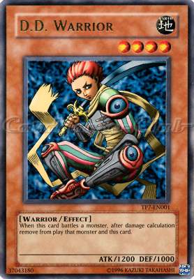 TP7-EN001 D.D. Warrior ultra rara (EN) -NEAR MINT-