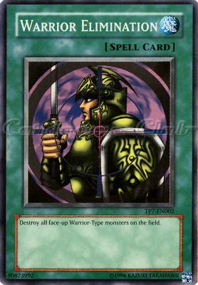 TP7-EN002 Warrior Elimination super rara (EN) -NEAR MINT-