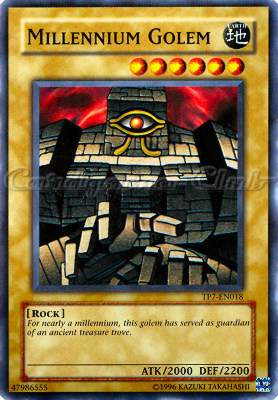 TP7-EN018 Millennium Golem comune (EN) -NEAR MINT-
