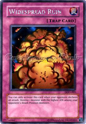 DOD-003 Widespread Ruin rara segreta (EN) -NEAR MINT-