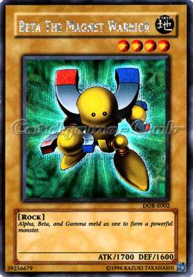 DOR-002 Beta The Magnet Warrior rara segreta (EN) -NEAR MINT-