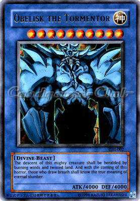 GBI-002 Obelisk the Tormentor ultra rara (EN) -NEAR MINT-