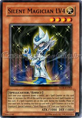 NTR-EN001 Silent Magician LV4 super rara (EN) -NEAR MINT-
