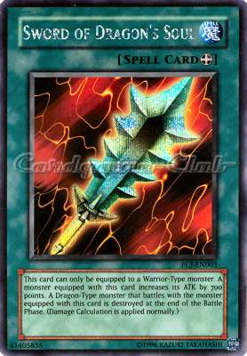 PCJ-EN003 Sword of Dragon's Soul rara segreta (EN) -NEAR MINT-