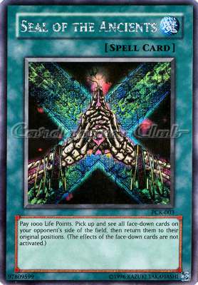 PCK-003 Seal of the Ancients rara segreta (EN) -NEAR MINT-