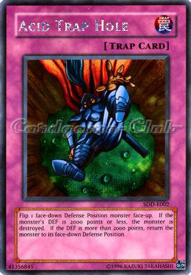 SDD-E002 Acid Trap Hole rara segreta (EN) -NEAR MINT-