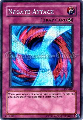 TSC-003 Negate Attack rara segreta (EN) -NEAR MINT-