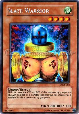 WC4-003 Slate Warrior rara segreta (EN) -NEAR MINT-