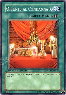 GLD1-IT034 Offerte al Condannato comune Edizione Limitata (IT) -NEAR MINT-