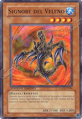 GLD2-IT004 Signore del Veleno comune Edizione Limitata (IT) -NEAR MINT-