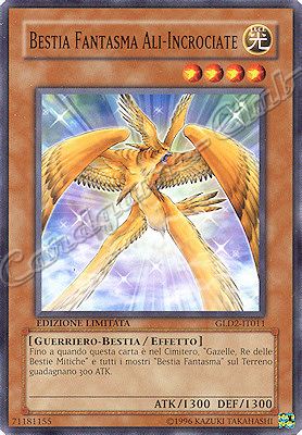 GLD2-IT011 Bestia Fantasma Ali-Incrociate comune Edizione Limitata (IT) -NEAR MINT-