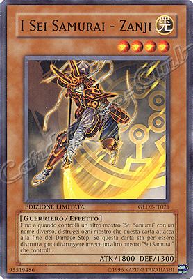 GLD2-IT021 I Sei Samurai-Zanji comune Edizione Limitata (IT) -NEAR MINT-