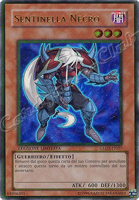 GLD2-IT027 Sentinella Necro rara oro Edizione Limitata (IT)  -GOOD-