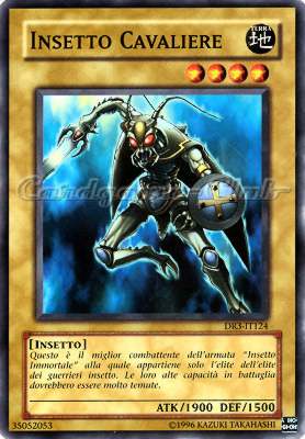 DR3-IT124 Insetto Cavaliere comune (IT) -NEAR MINT-