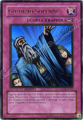 GLD2-IT044 Giudizio Solenne rara oro Edizione Limitata (IT)  -GOOD-
