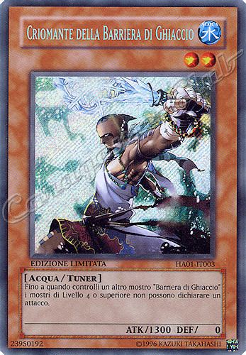 HA01-IT003 Criomante della Barriera di Ghiaccio rara segreta Edizione Limitata (IT) -NEAR MINT-