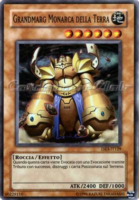 DR3-IT129 Grandmarg Monarca della Terra super rara (IT) -NEAR MINT-
