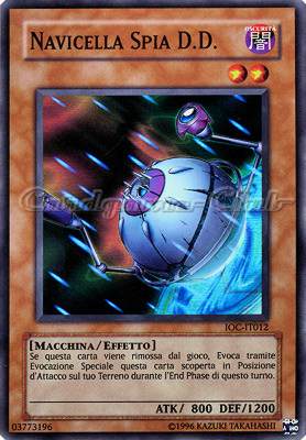 IOC-IT012 Navicella Spia D.D. super rara (IT) -PLAYED-