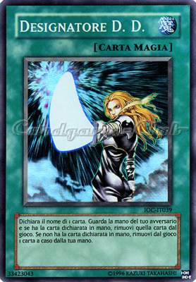 IOC-IT039 Designatore D.D. super rara (IT) -NEAR MINT-