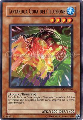 IOC-IT066 Tartaruga Gora dell'Illusione comune (IT) -NEAR MINT-