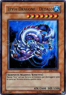 IOC-IT083 Levia-Dragone-Dedalo ultra rara (IT) -NEAR MINT-