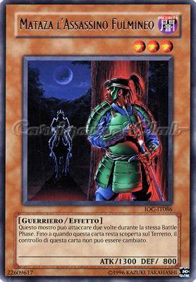 IOC-IT086 Mataza l'Assassino Fulmineo rara (IT) -NEAR MINT-