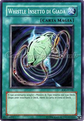 IOC-IT100 Whistle Insetto di Giada comune (IT) -NEAR MINT-