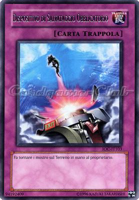 IOC-IT103 Dispositivo di Salvataggio Obbligatorio rara (IT) -NEAR MINT-